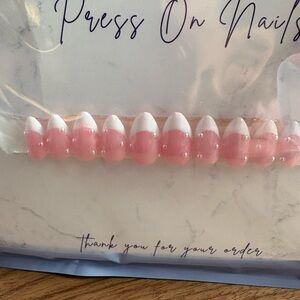 Hand Crafted Coral Press-On Nails